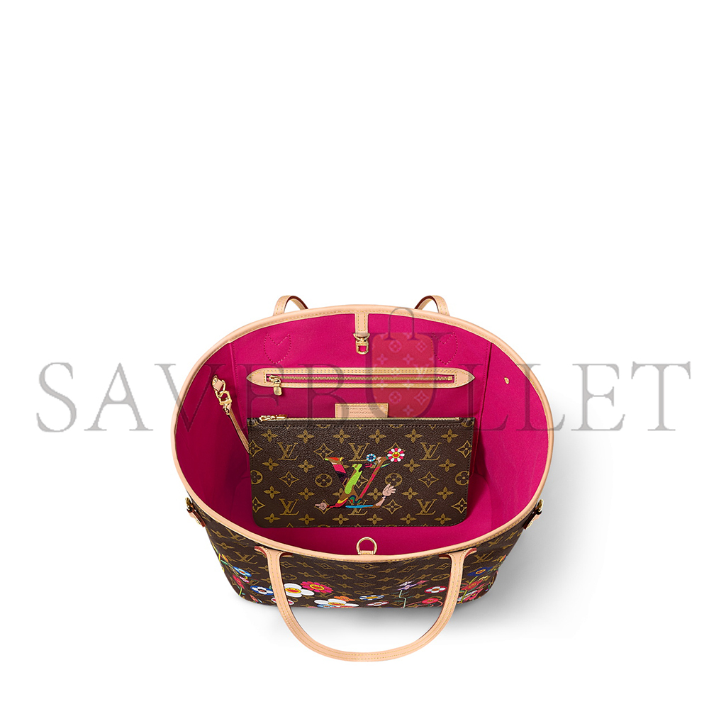 LOUIS VUITTON MURAKAMI LV X TM NEVERFULL MM M13271 (31*28*14cm)
